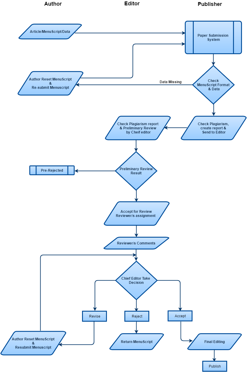 Review process flowchart